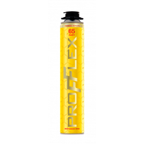 Профессиональная монтажная пена Profflex PRO Yellow 65 Lite