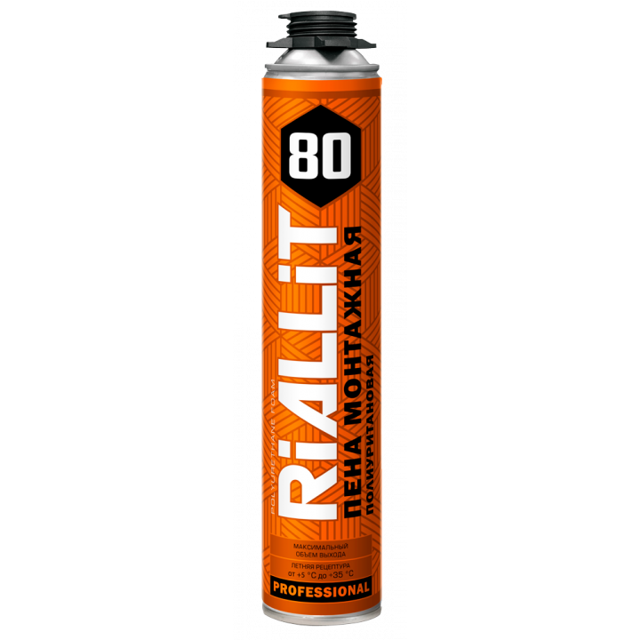 Профессиональная монтажная пена Profflex Riallit 80