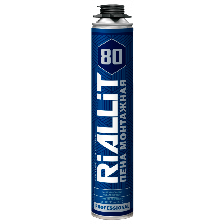 Профессиональная монтажная пена Profflex Riallit 80 Зима