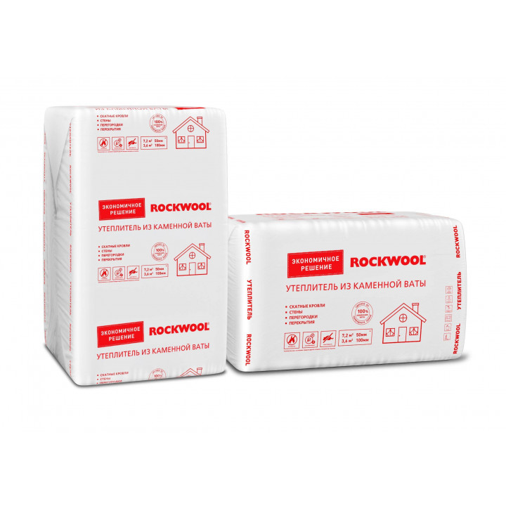 Утеплитель Rockwool 1000 х 600 х 100