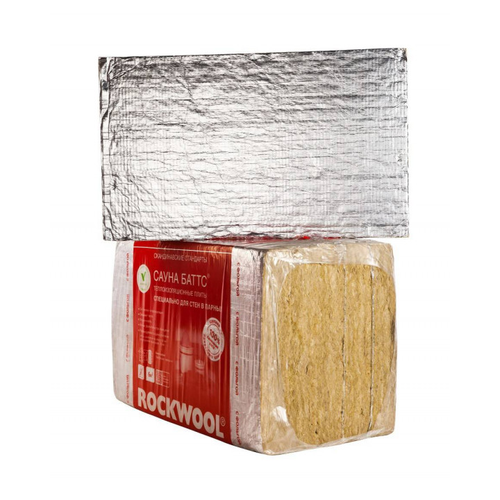 Утеплитель Rockwool Сауна Баттс 1000 х 600 х 50
