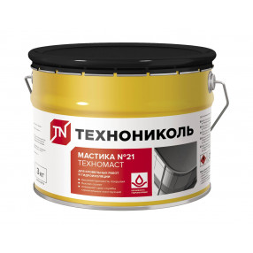 Мастика кровельная №21 (Техномаст), ведро 3 кг