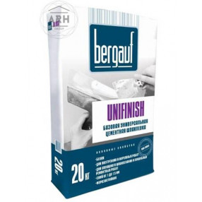 Bergauf Unifinish шпатлевка Цементная 20 кг