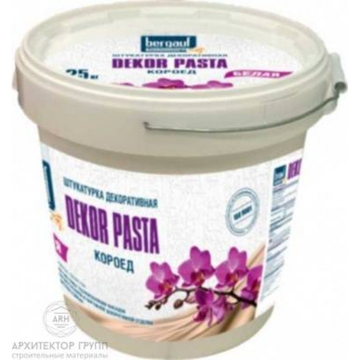 Bergauf Dekor Pasta декоративная штукатурка Короед 25 кг