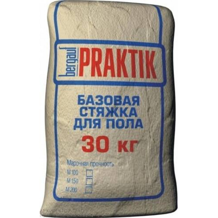 Bergauf Praktik М200 стяжка для пола базовая, 30 кг