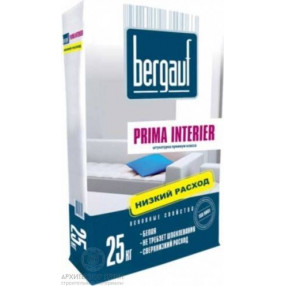 Bergauf Prima Interier штукатурка премиум класс 25 кг