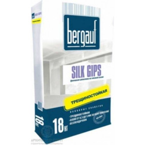 Bergauf Silk Gips шпаклевка финишная гипсовая 18 кг
