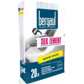 Bergauf Silk Zement шпаклевка финишная Цементная 20 кг