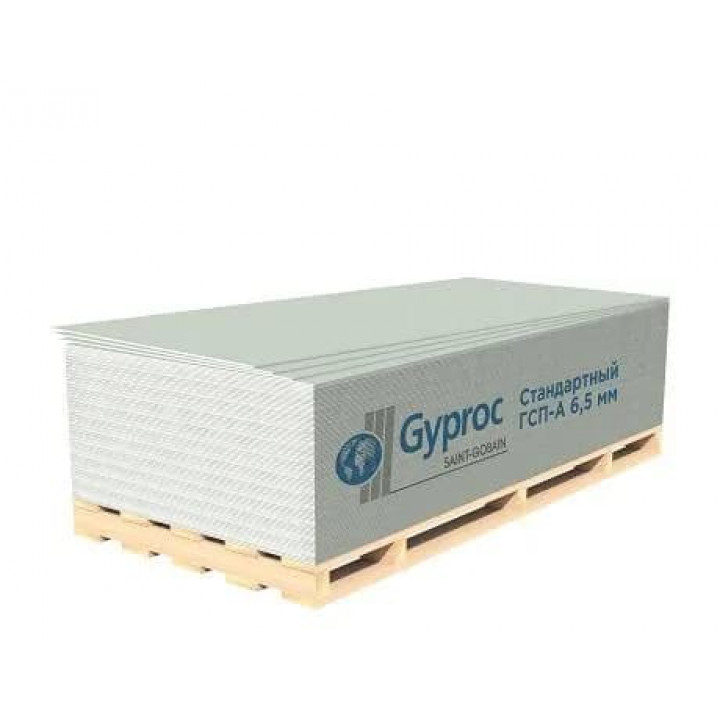 Gyproc Стандартный ПрК 2400х1200х6 мм