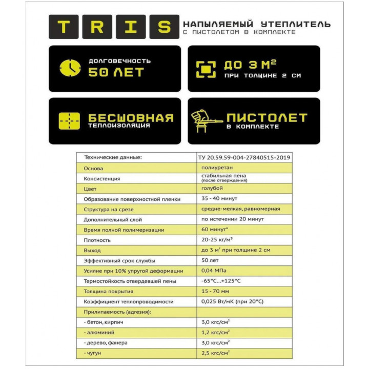 Изоляционный спрей TEPLIS-EASY