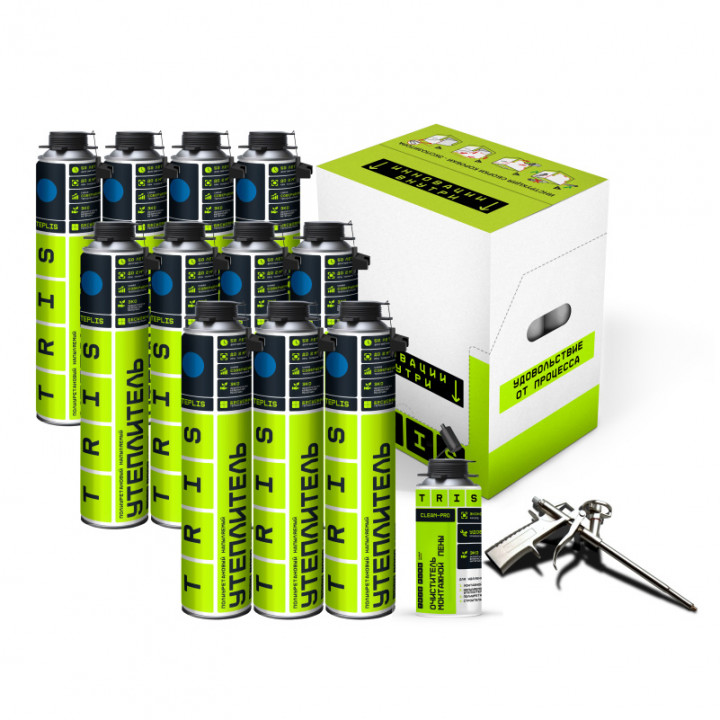Напыляемый утеплитель в баллонах TEPLIS BOX 11