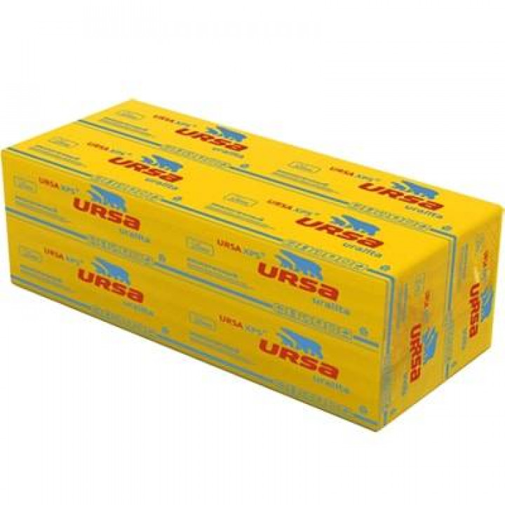 Экструзионный пенополистирол Ursa XPS N-III-L G4 1180х600х100 мм (0,283 м3/уп)