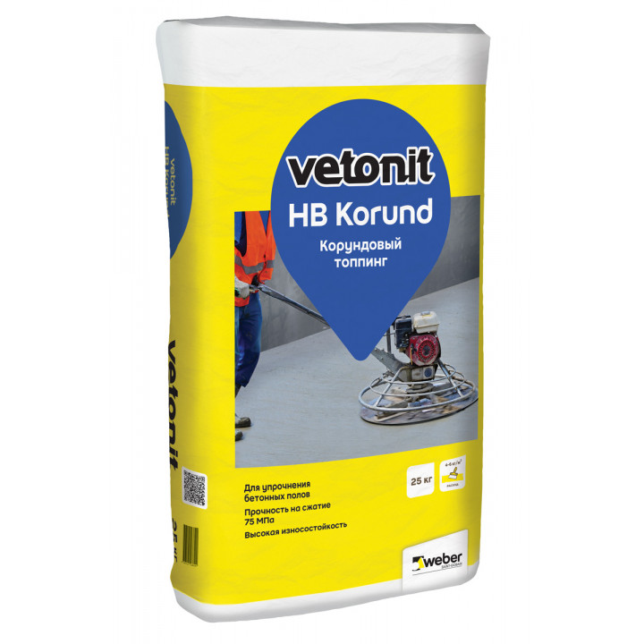 Корундовый топпинг Weber.Vetonit HB Korund