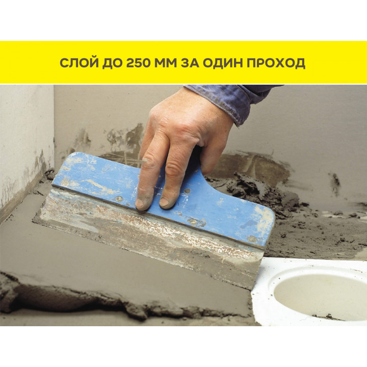 Супербыстротвердеющий ровнитель для пола Vetonit 6000