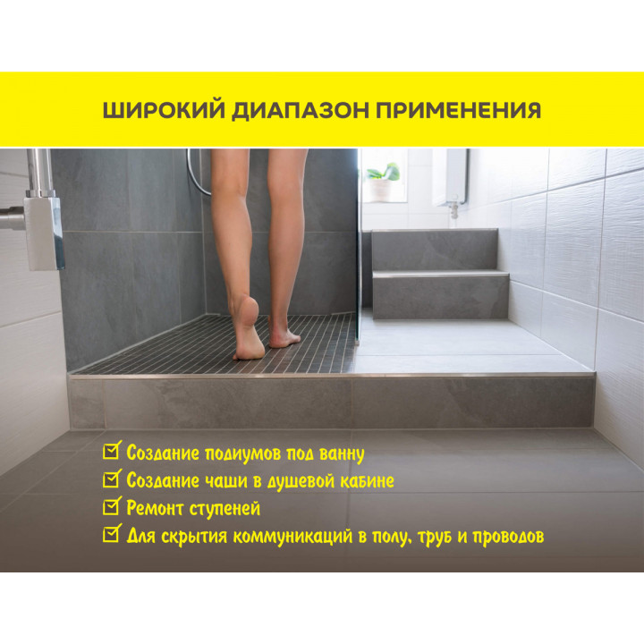 Супербыстротвердеющий ровнитель для пола Vetonit 6000