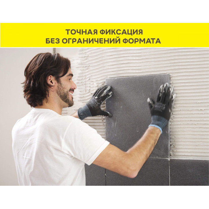 Белый клей-гель для мрамора, камня и керамогранита Vetonit Comfort Extreme Fix